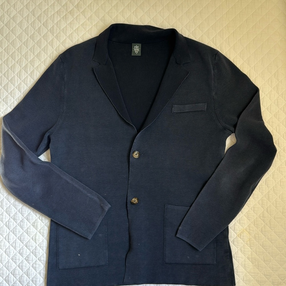 Eleventy bluecotton blazer size slim fit Medium
